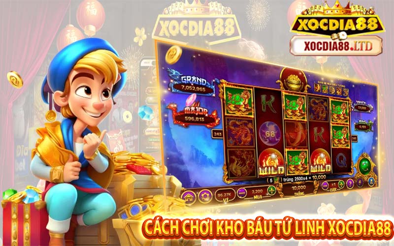 Cách chơi kho báu tứ linh trên cổng game Xocdia88 đơn giản